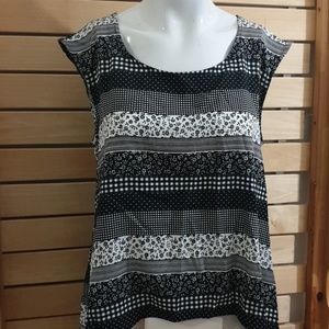 Oat + Fawn Women's Dress Black /White Size S New